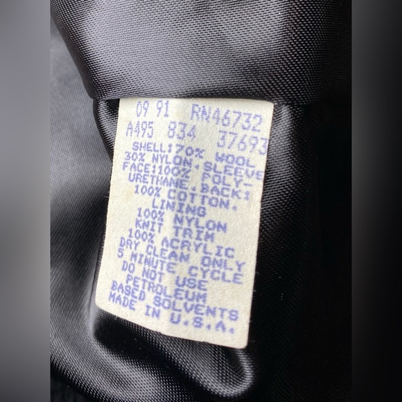 Vintage Chalk Line Oakland Raiders NFL Varsity Letterman Jacket Men Size MEDIUM - Picture 14 of 14